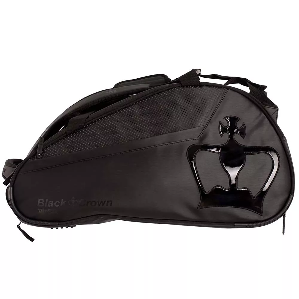 Black Crown Plus Black padel bag