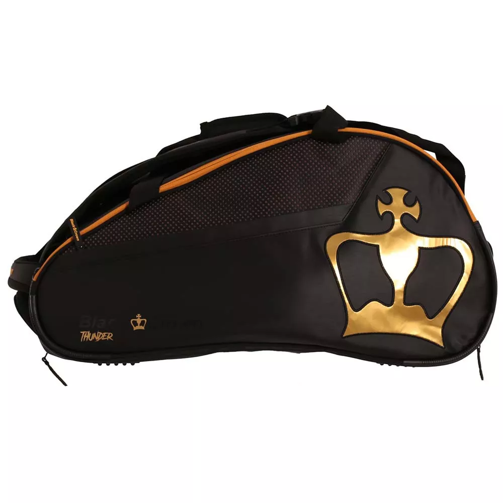 Black Crown Thunder Black / Brown padel bag