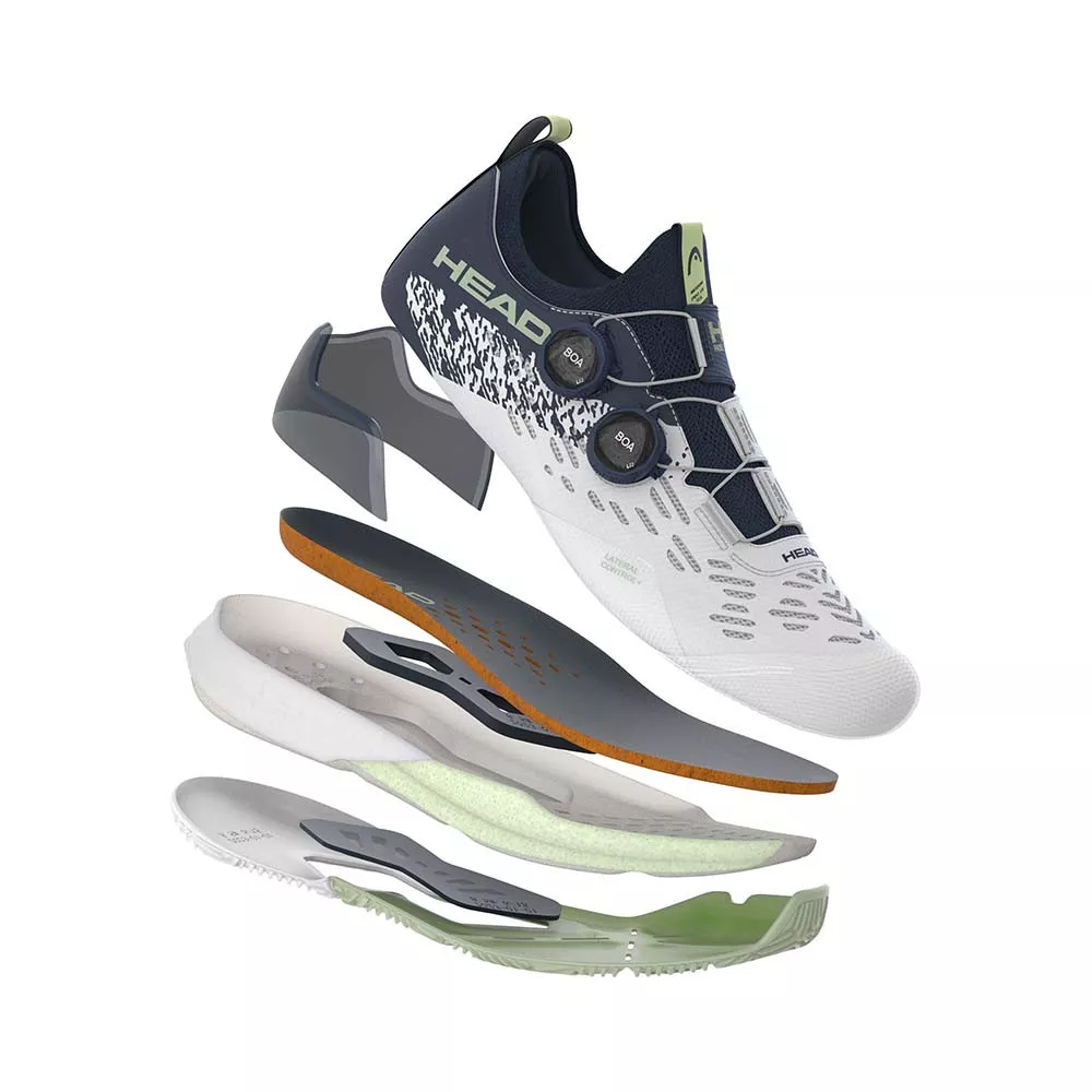 Head Motion Pro BOA Padel Black shoes