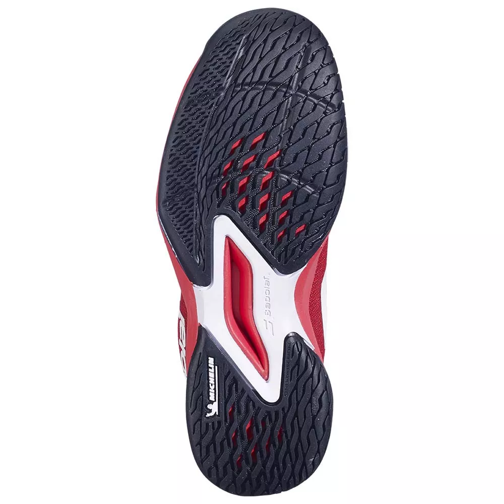 Babolat Jet Mach 3 Junior Red shoes