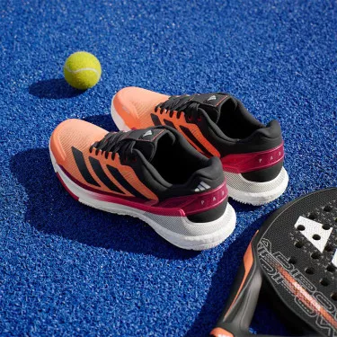 Adidas Crazyquick Boost Padel Shoes White / Black / Green
