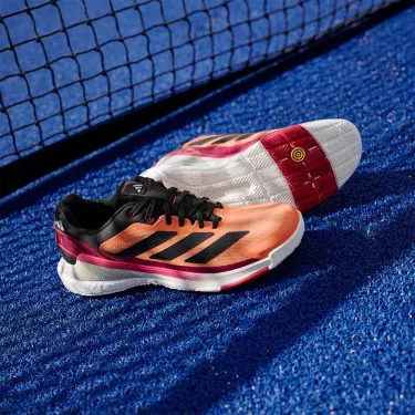 Adidas Crazyquick Boost Padel Shoes White / Black / Green