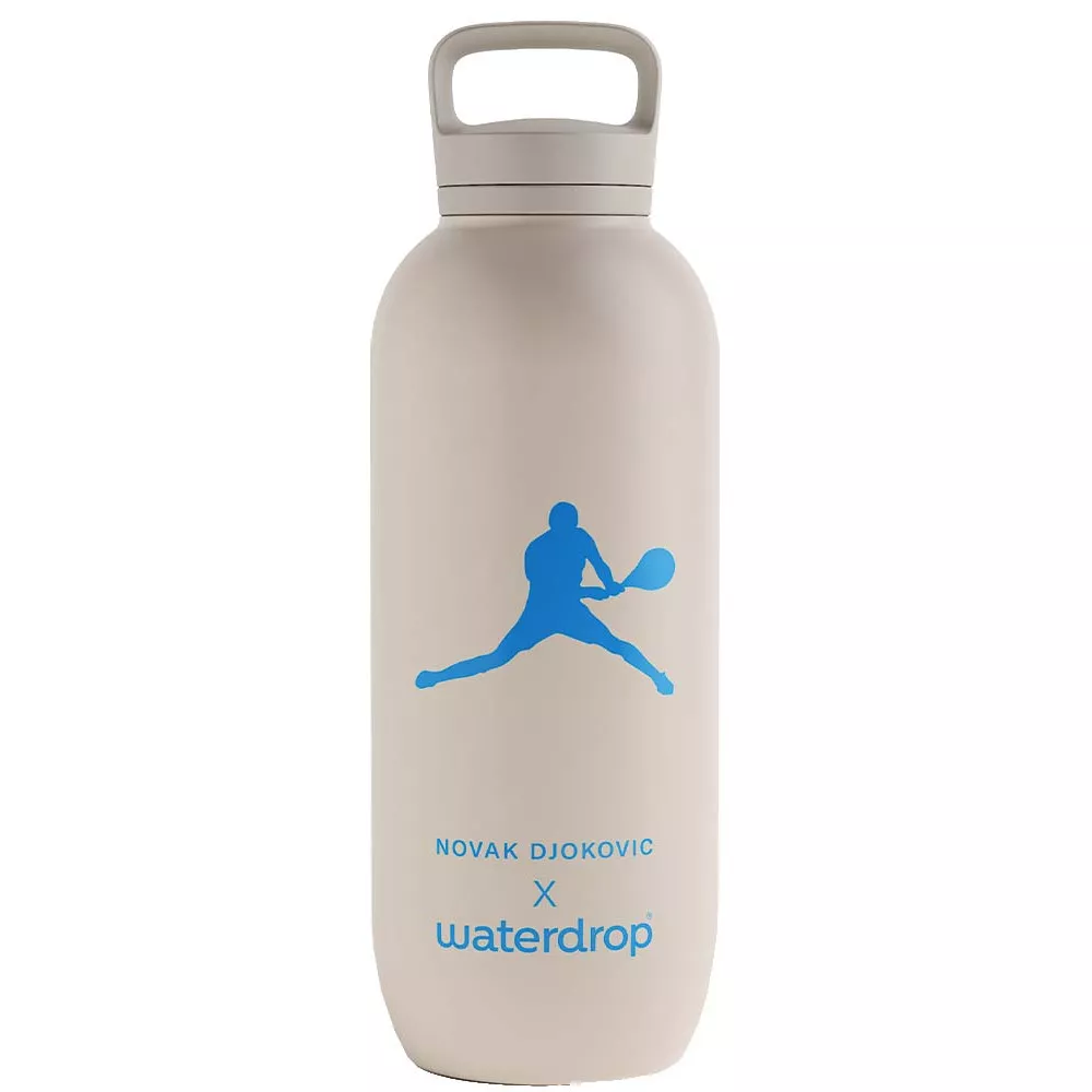 Thermo Waterdrop Bottle Novak Djokovic Blue