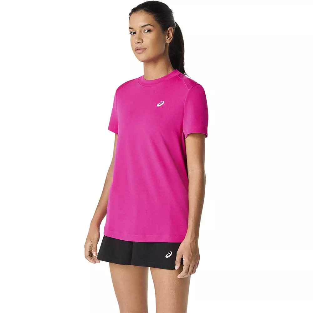 Asics Court SS Woman T-Shirt Navy Blue