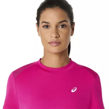 Asics Court SS Woman T-Shirt Navy Blue