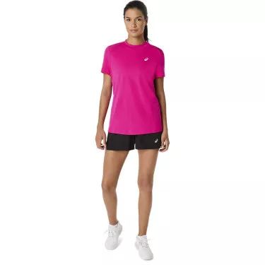 Asics Court SS Woman T-Shirt Navy Blue