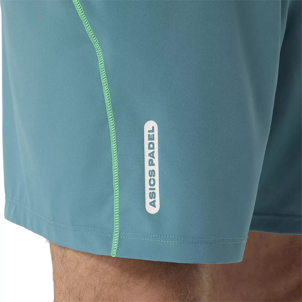 Asics Padel Court Shorts Cream / Green