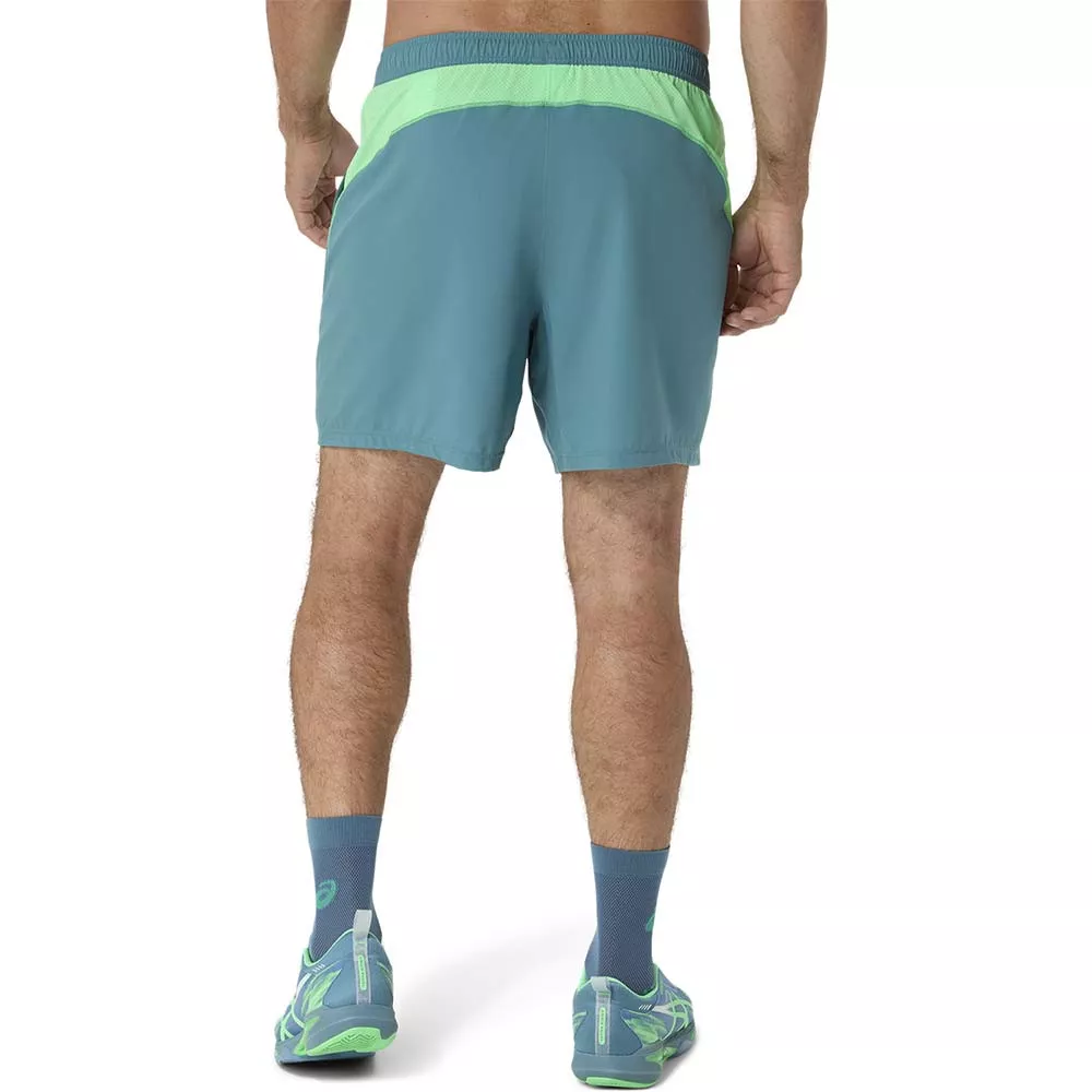 Asics Padel Court Shorts Cream / Green