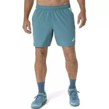 Asics Padel Court Shorts Cream / Green