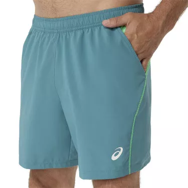 Asics Padel Court Shorts Cream / Green