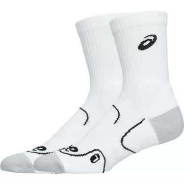 Asics Tennis Court+ Crew White Socks