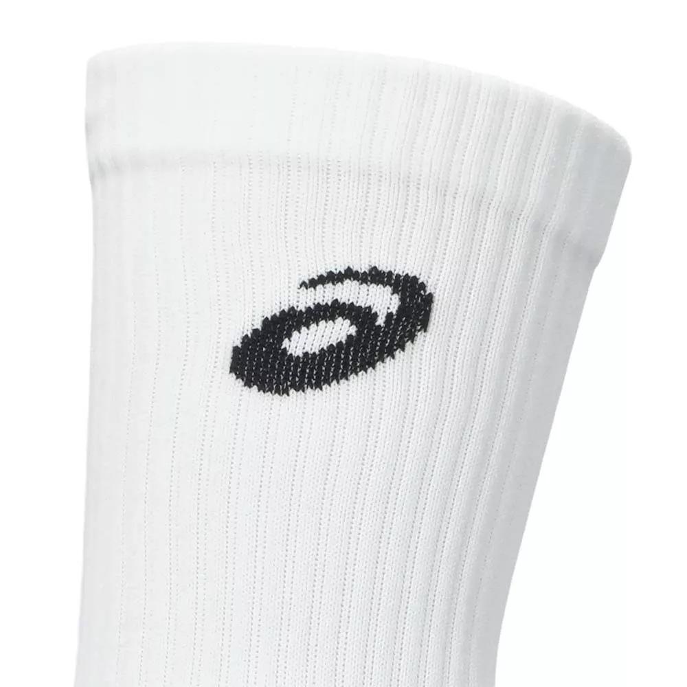Asics Tennis Court+ Crew White Socks