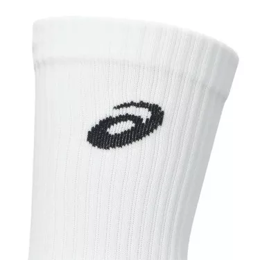 Asics Tennis Court+ Crew White Socks