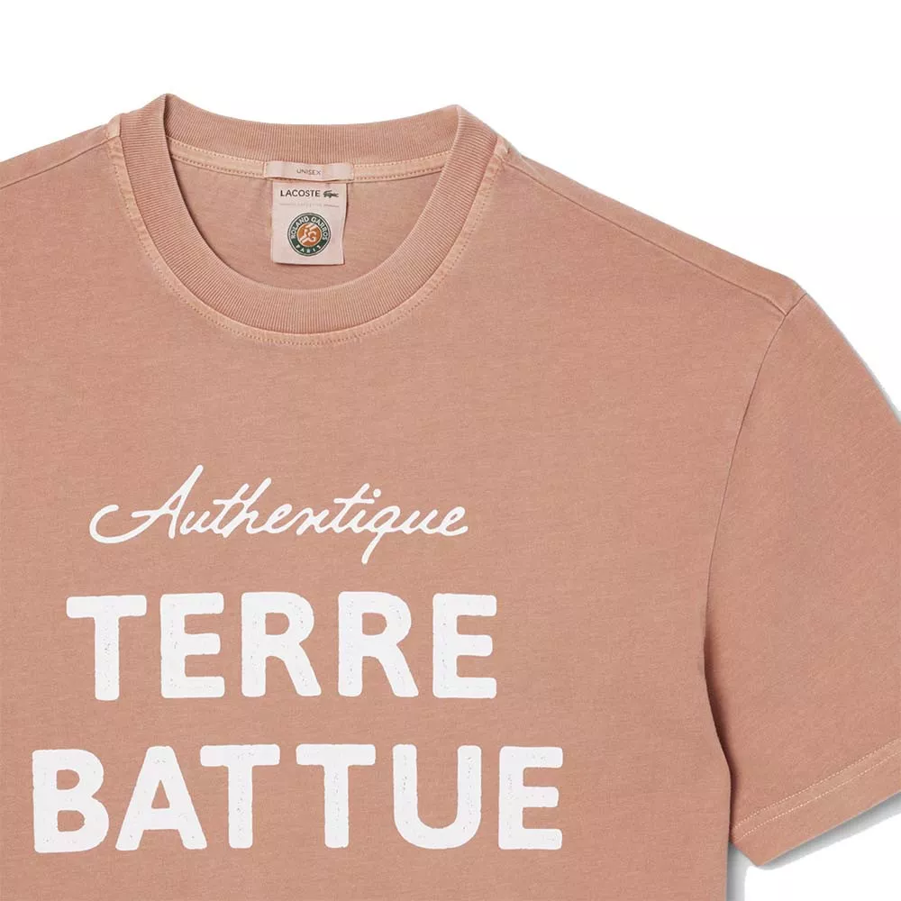 Lacoste Roland Garros Unisex Grey T-shirt
