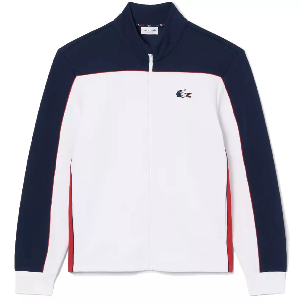 Lacoste Tennis Sportsuit zipped jacket Navy blue