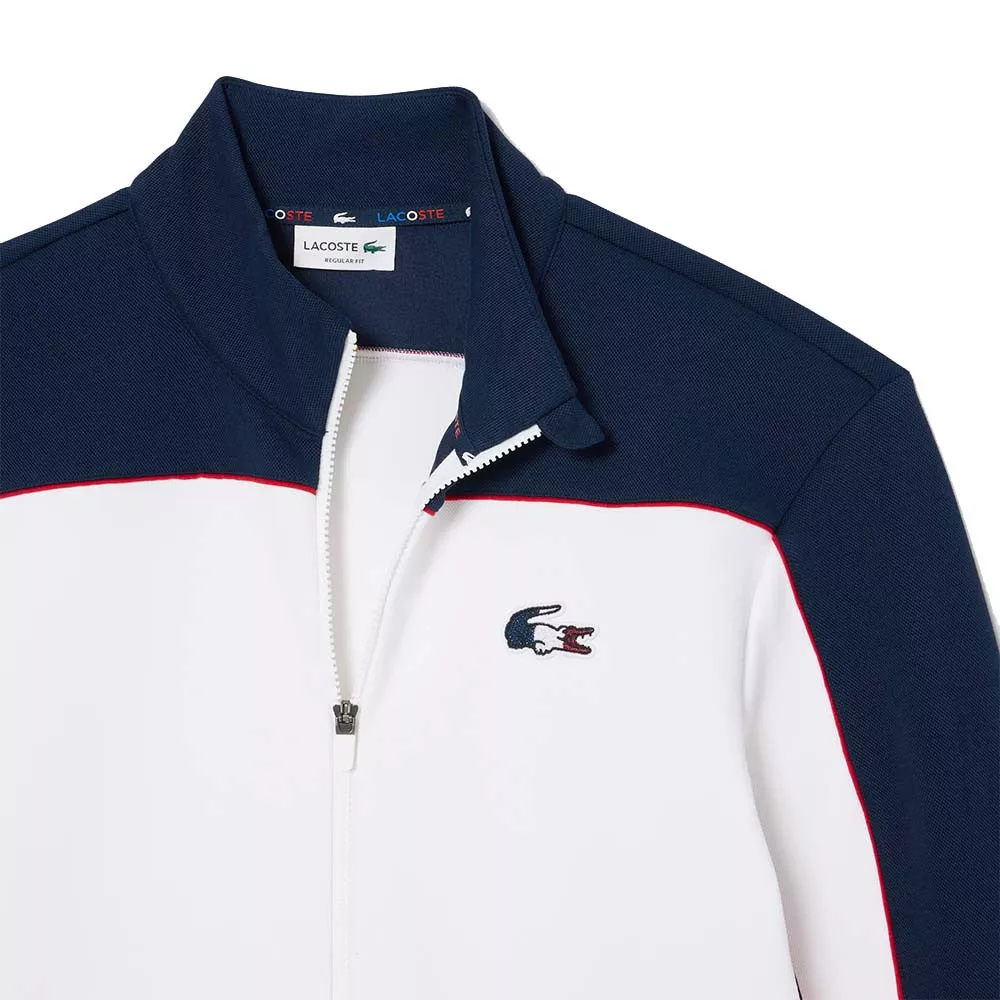 Lacoste Tennis Sportsuit zipped jacket Navy blue