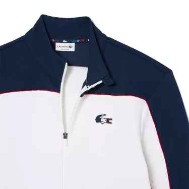 Lacoste Tennis Sportsuit zipped jacket Navy blue