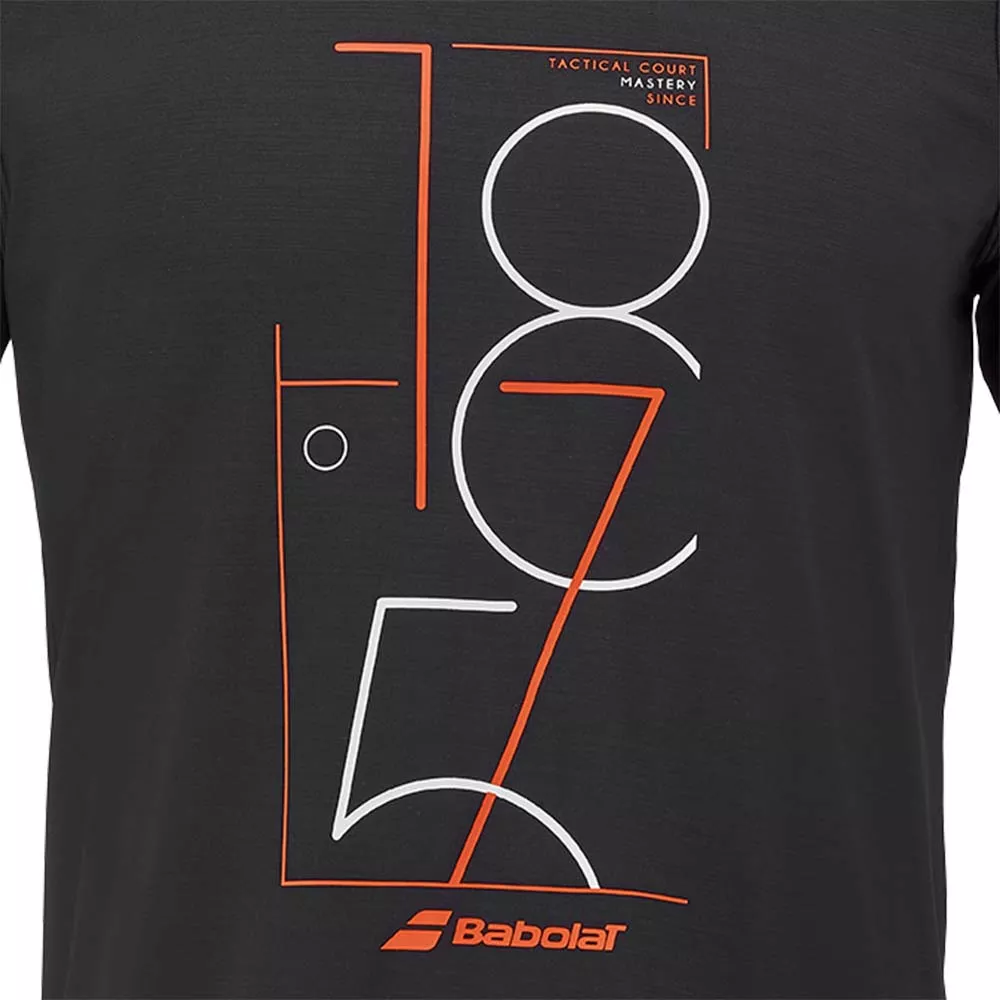 Babolat Exercise Graphic T-Shirt Orange