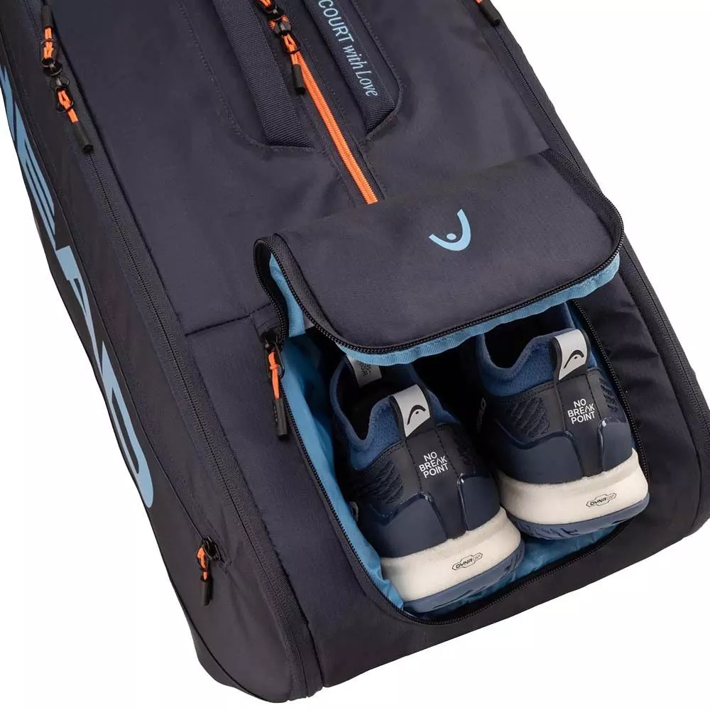Head Pro XL 12R Tennis Bag Navy Blue