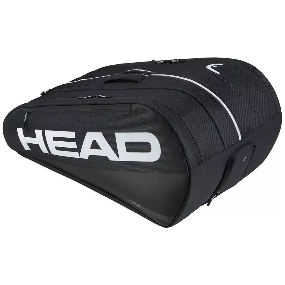 Head Tour XL Black 12R Tennis Bag