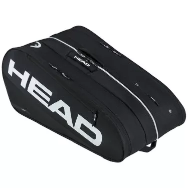 Head Tour XL Black 12R Tennis Bag