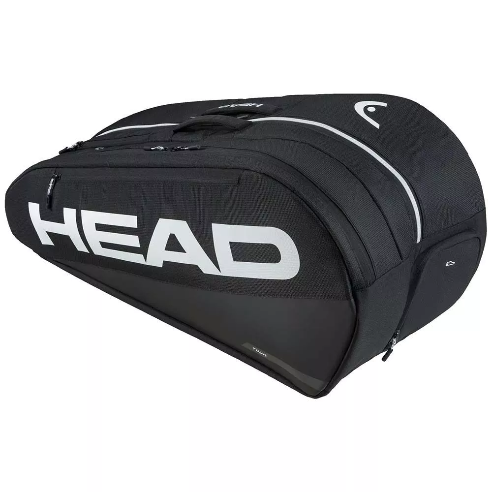 Head Tour L 9R Black Tennis Bag