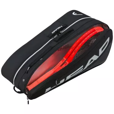 Head Tour L 9R Black Tennis Bag