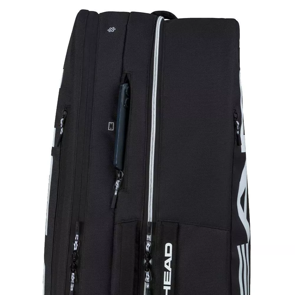 Head Tour L 9R Black Tennis Bag