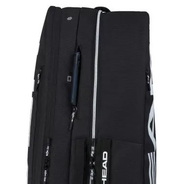 Head Tour L 9R Black Tennis Bag