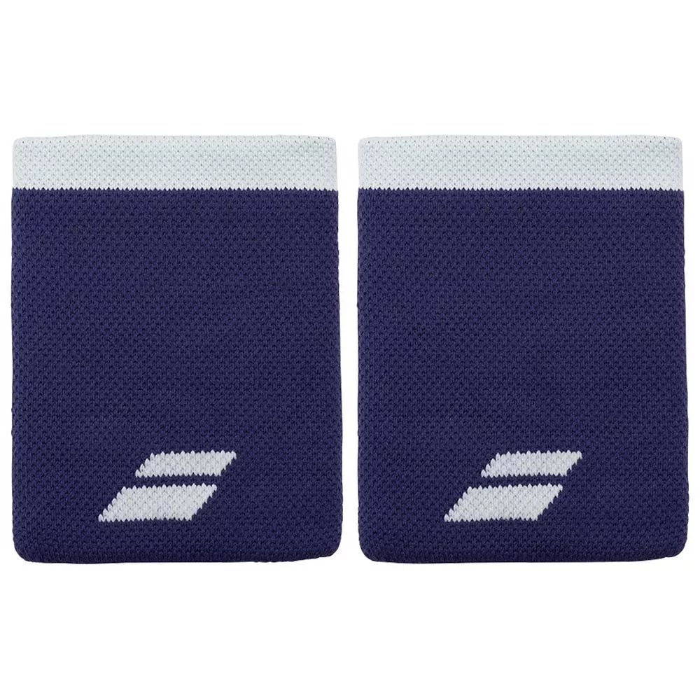 Babolat Logo Jumbo Wristband Navy Blue