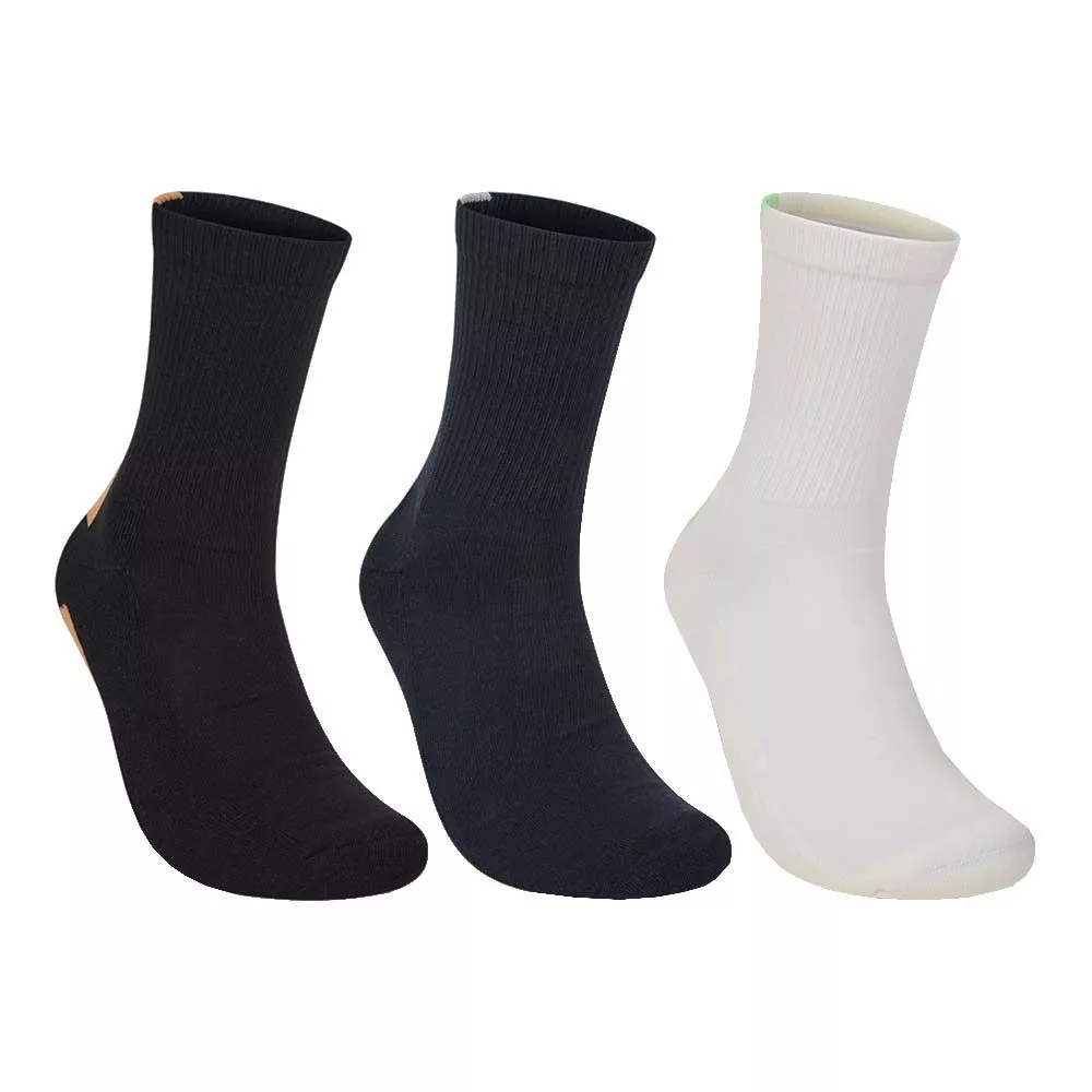 Bullpadel BP265 Socks Black / Navy / White (3 Pairs)