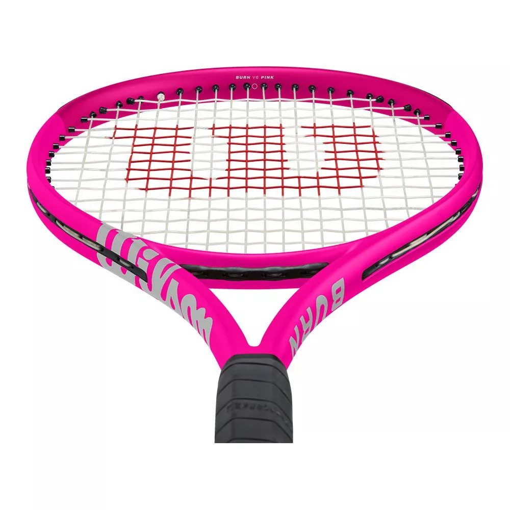 Wilson Burn 105S Pink V6 Tennis Racket (265g)