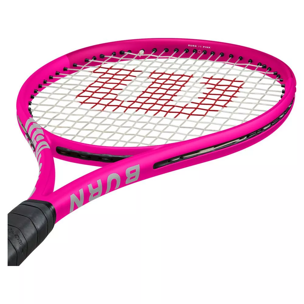 Wilson Burn 105S Pink V6 Tennis Racket (265g)