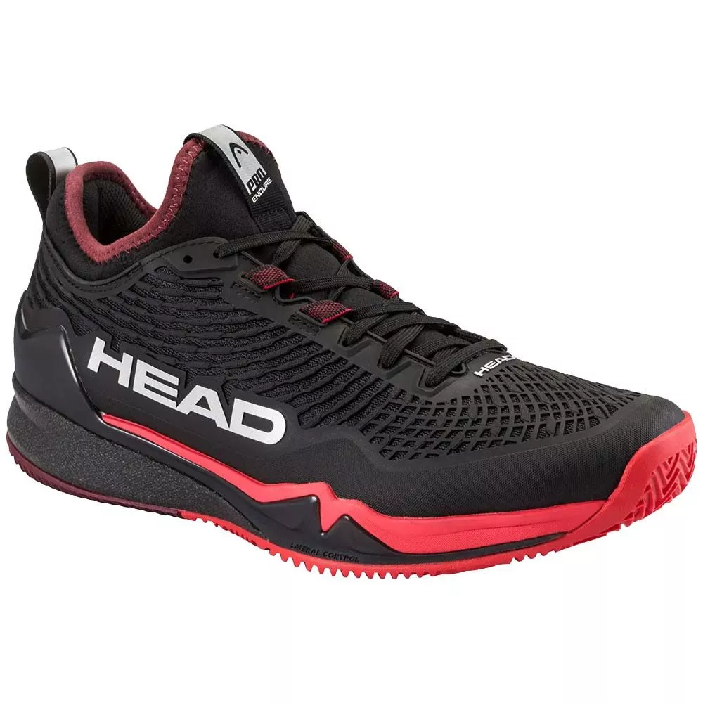 Head Endure Pro Clay Tennis Shoes Black / Red