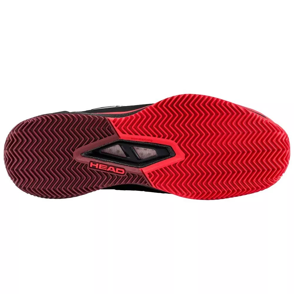 Head Endure Pro Clay Tennis Shoes Black / Red