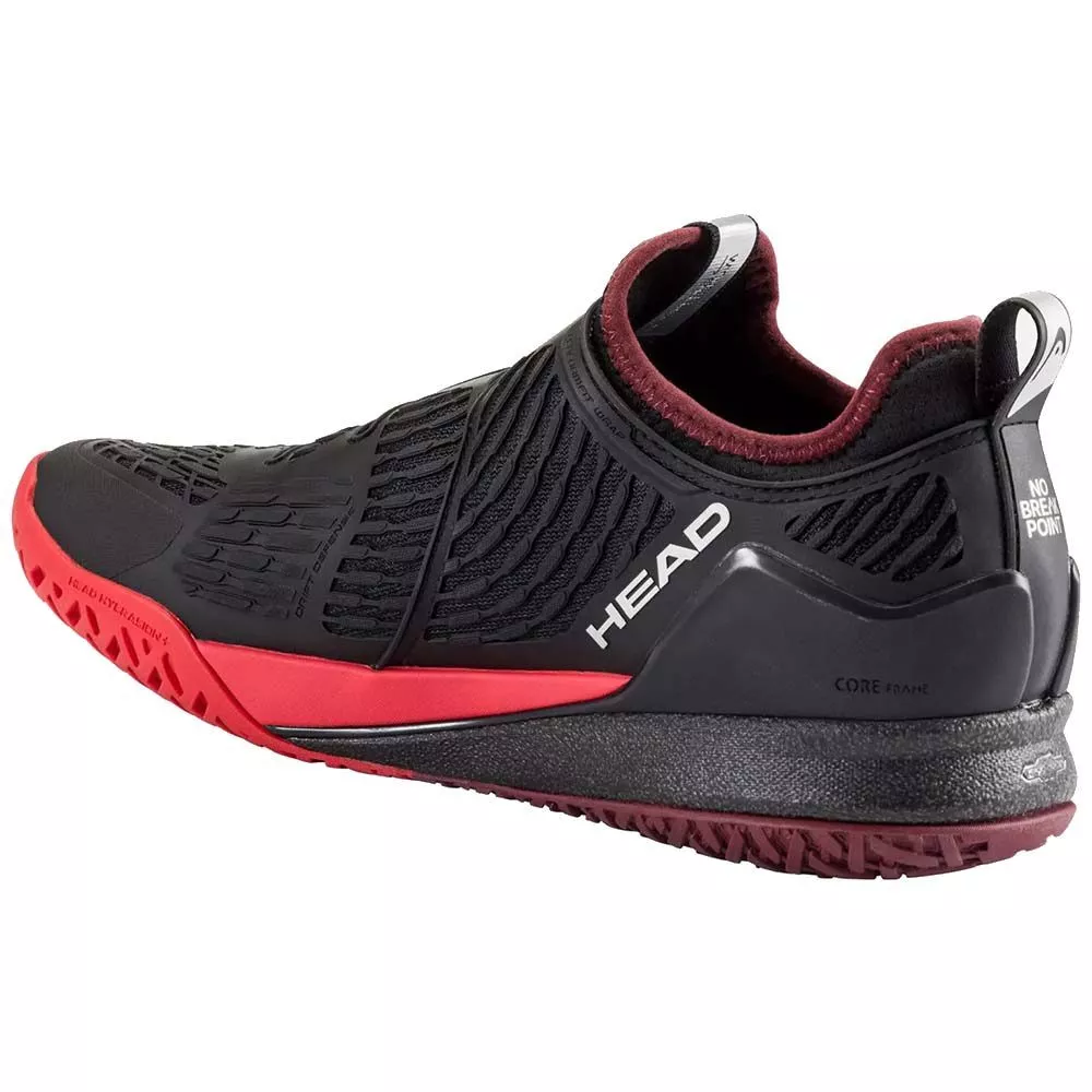 Head Endure Pro BOA Tennis Shoes Black / Red