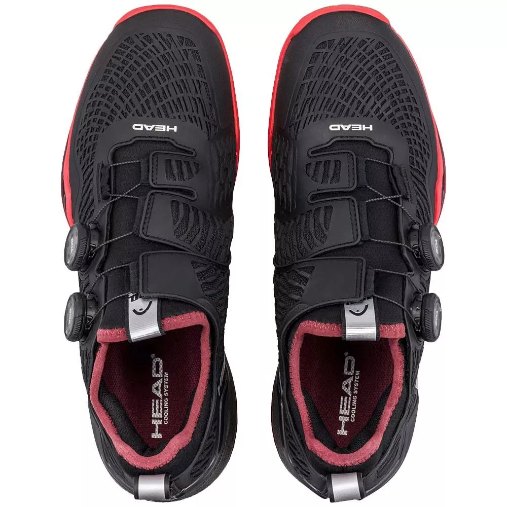 Head Endure Pro BOA Tennis Shoes Black / Red