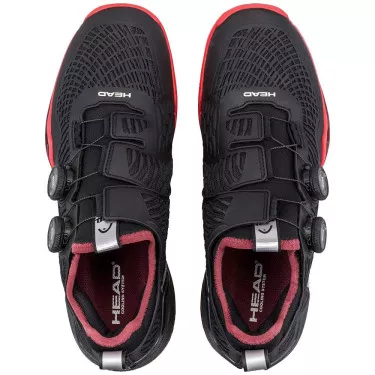 Head Endure Pro BOA Tennis Shoes Black / Red