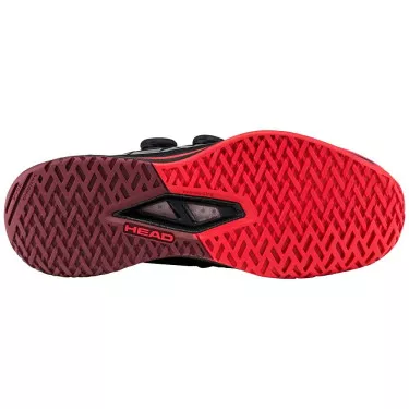 Head Endure Pro BOA Tennis Shoes Black / Red