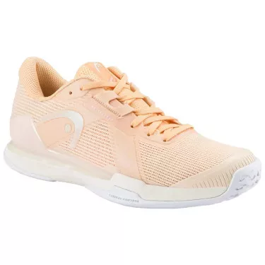 Head Sprint Pro 4.0 Women's Tennis Shoes Peach / White