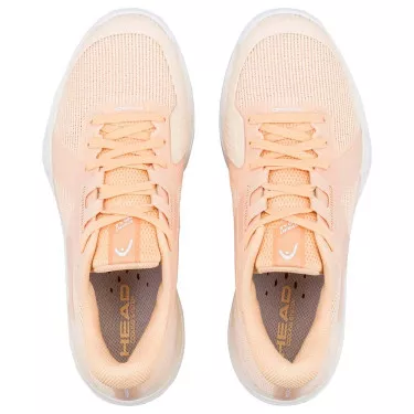 Head Sprint Pro 4.0 Women's Tennis Shoes Peach / White