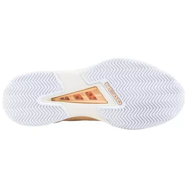 Head Sprint Pro 4.0 Women's Clay Court Tennis Shoes Peach / White