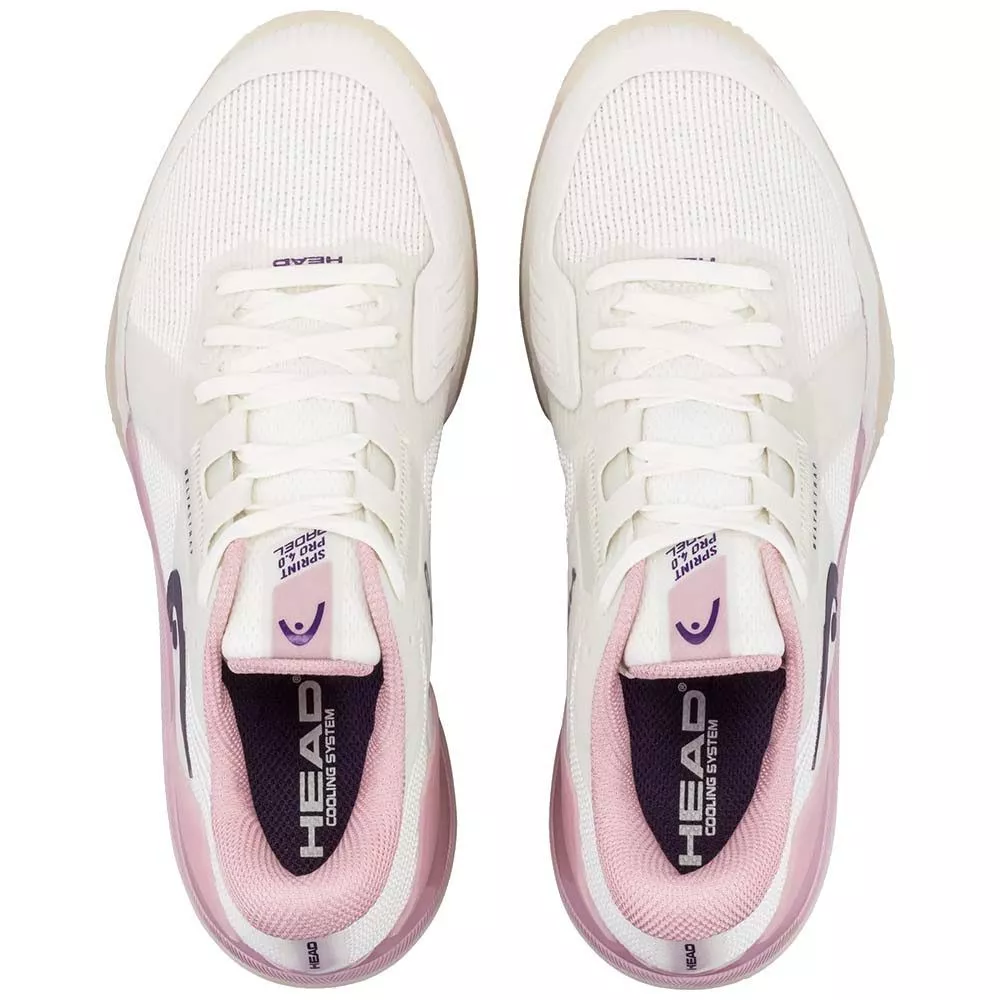 Head Sprint Pro 4.0 Padel Women's Shoes White / Pink