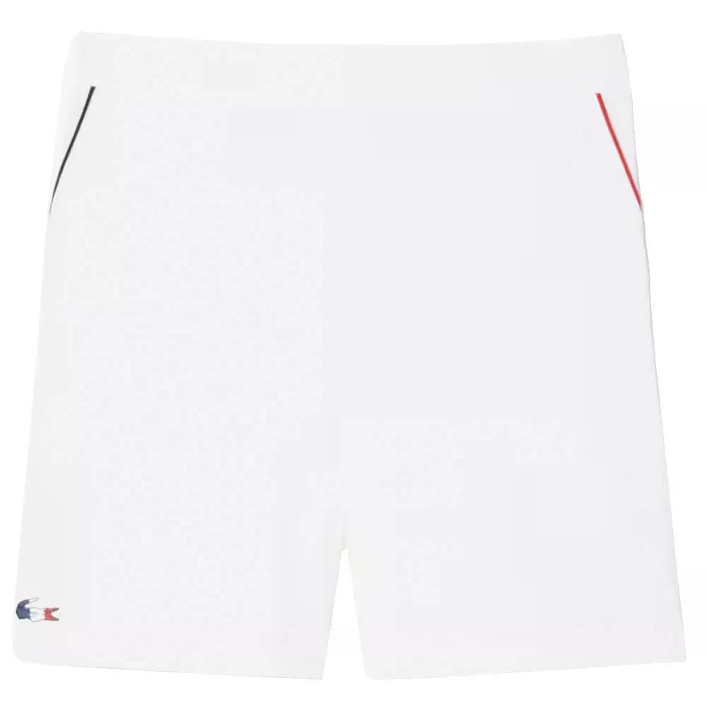 Lacoste French National Tennis Team Tennis Shorts White