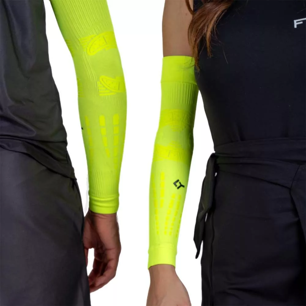 Floky NO-STRAIN Evolution Compression Sleeve Yellow
