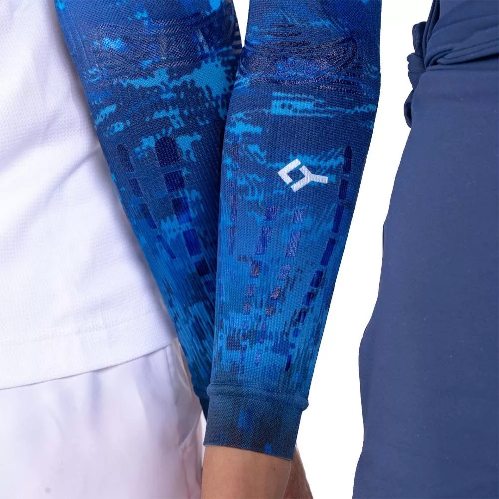 Floky NO-STRAIN Evolution Blue Supernova Compression Sleeve