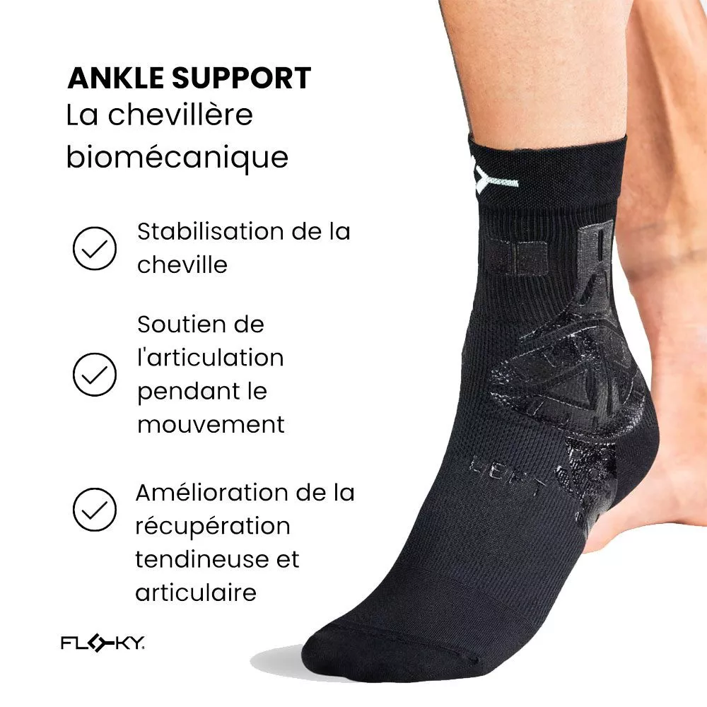 Floky Ankle Support Right Black