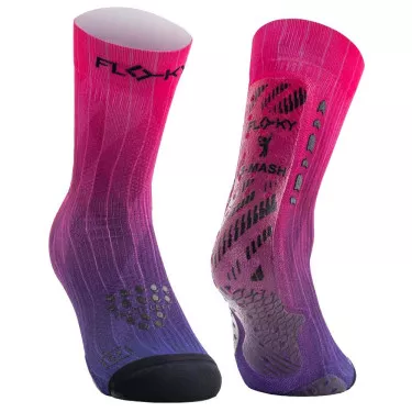 Floky S-MASH 3D FANTASY Pink Nebula Compression Socks