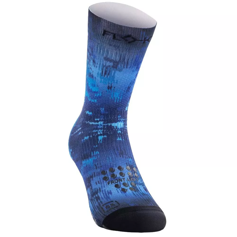 Floky S-MASH 3D FANTASY Compression Socks Blue Supernova