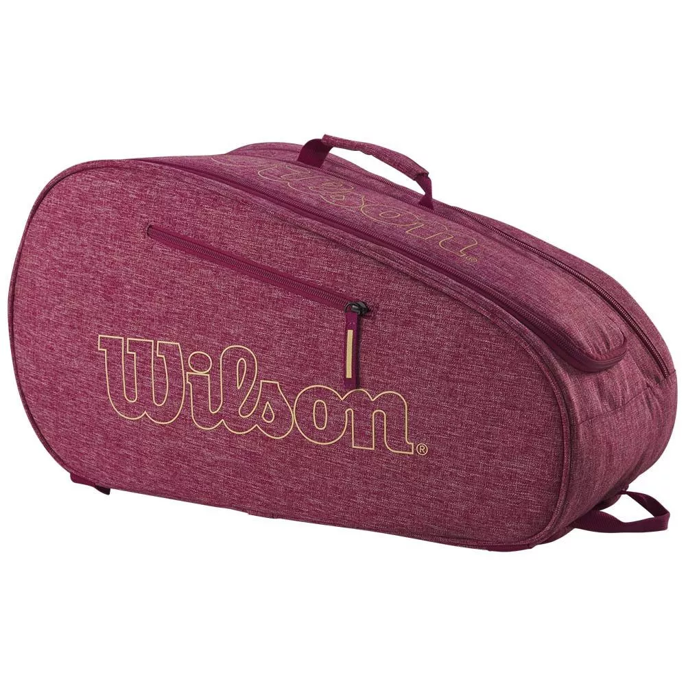 Wilson Team Padel Bag Red Heather